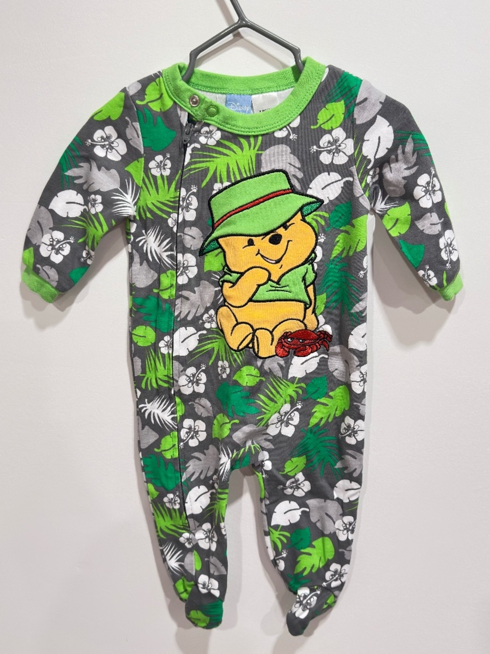 Disney Tropical Winnie the Pooh Sleeper 6 months